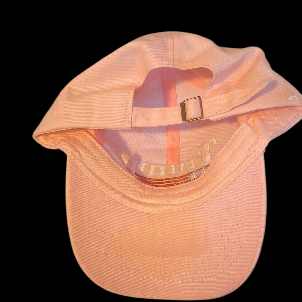 Pink Embroidered Cap - Picture 2 of 3